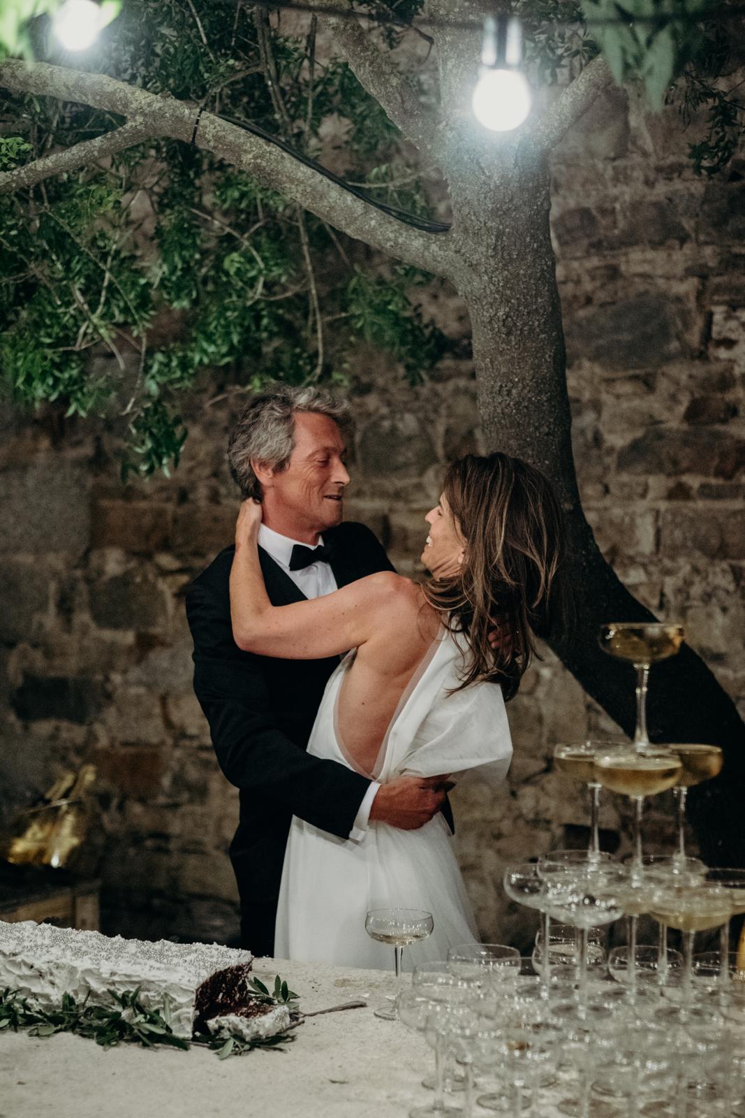 Espaço de receção com tenda em propriedade histórica